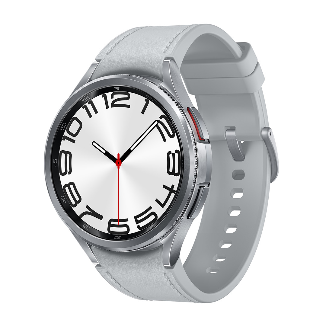 Samsung Watch6 Classic, 47 мм, BT, серебристый - Смарт-часы