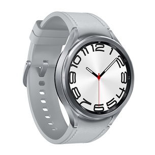 Samsung Watch6 Classic, 47 mm, BT, sudraba - Viedpulkstenis