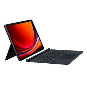 Samsung Galaxy Tab S9 / S9 FE Book Cover Keyboard, черный - Чехол-клавиатура EF-DX715UBEGWW