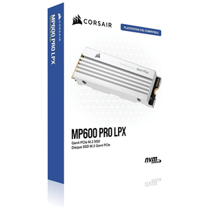 Corsair MP600 PRO LPX 1 TB for PS5, white - SSD