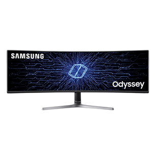 Samsung UltraWide CRG90, 49'', curved, Dual QHD, QLED, black - Monitor LC49RG90SSPXEN