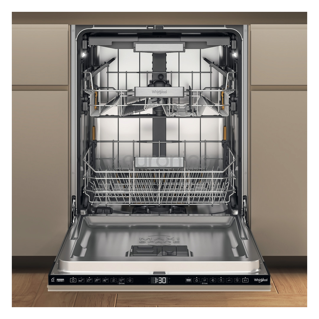 Whirlpool, 15 place settings, width 60 cm - Built-in dishwasher
