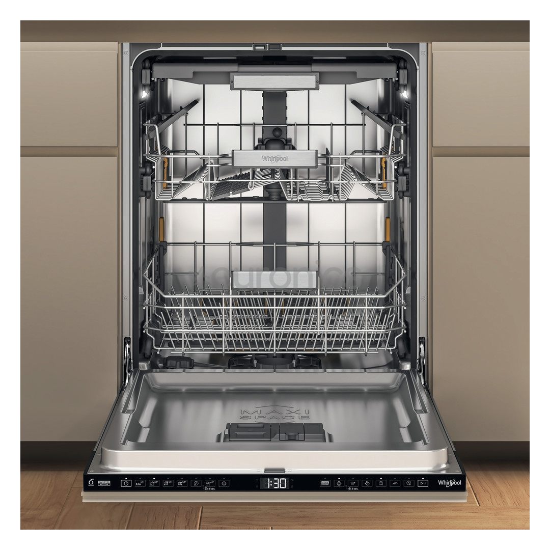 Whirlpool, 15 place settings, width 60 cm - Built-in dishwasher
