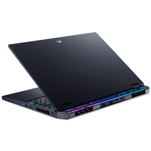 Acer Predator Helios 16, WQXGA, 240 Hz, i9, 32 GB, 2 TB, RTX 4080, ENG, melna - Portatīvais dators