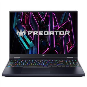 Acer Predator Helios 18, Mini LED, WQXGA, 250 Hz, i9, 32 GB, 2 TB, RTX 4080, ENG, melna - Portatīvais dators NH.QKREL.002