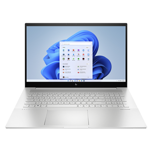 HP Envy Laptop 17-cr0003no, 17.3'', i7, 16 GB, 1 TB, SWE, sudraba - Portatīvais dators 8B2A2EA#UUW
