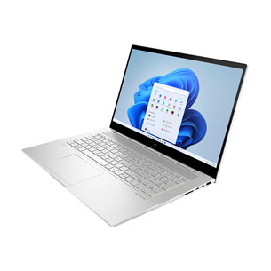 HP Envy Laptop 17-cr0003no, 17.3'', i7, 16 GB, 1 TB, SWE, sudraba - Portatīvais dators