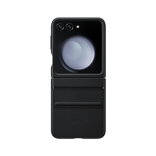 Samsung Flap Eco-Leather Case, Galaxy Flip5, черный - Чехол EF-VF731PBEGWW