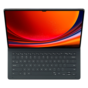 Samsung Slim Book Keyboard, Galaxy Tab S9 Ultra, melna - Apvalks ar klaviatūru planšetdatoram