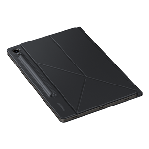 Samsung Galaxy Tab S9 Ultra Smart Book Cover, melna - Apvalks planšetdatoram
