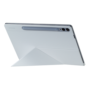 Samsung Galaxy Tab S9+ / S9+ FE Smart Book Cover, balta - Apvalks planšetdatoram