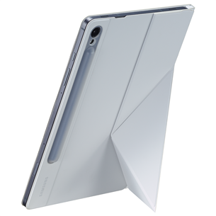 Samsung Galaxy Tab S9 / S9 FE Smart Book Cover, balta - Apvalks planšetdatoram