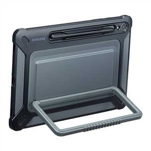 Samsung Galaxy Tab S9 Outdoor Cover, melna - Apvalks planšetdatoram EF-RX710CBEGWW