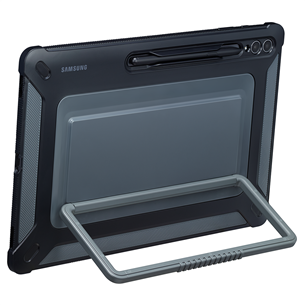 Samsung Galaxy Tab S9 Ultra Outdoor Cover, melna - Apvalks planšetdatoram
