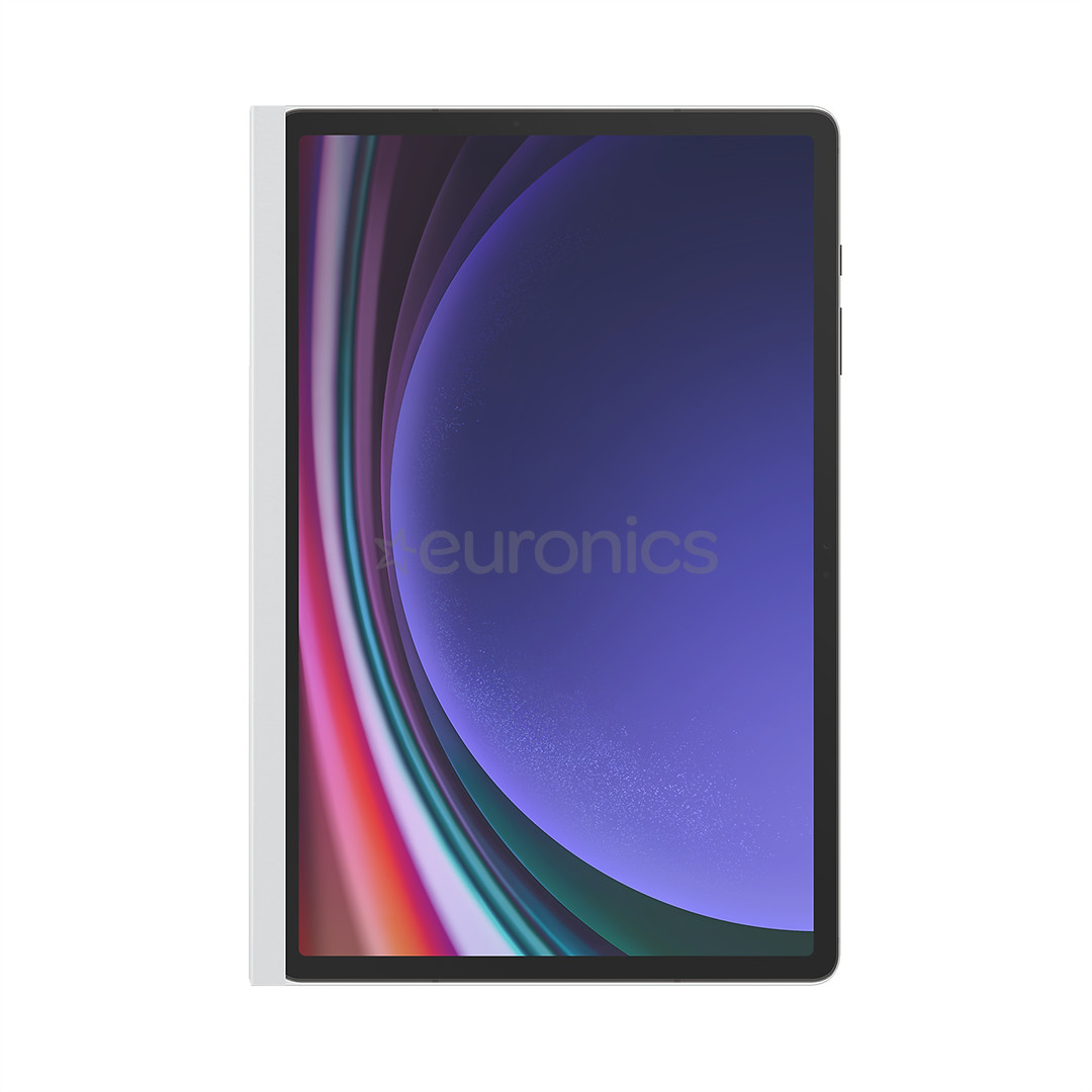 Samsung Galaxy S9+ / S9+ FE NotePaper Screen, balta - Apvalks ar ekrāna aizsargu planšetdatoram