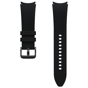 Samsung Galaxy Watch6 Hybrid Eco-Leather Band, M/L, melna - Siksniņa pulkstenim