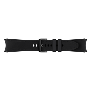 Samsung Galaxy Watch6 Hybrid Eco-Leather Band, M/L, melna - Siksniņa pulkstenim