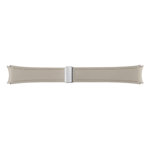 Samsung Galaxy Watch D-Buckle Hybrid Eco-Leather Band, M/L, beša - Siksniņa pulkstenim ET-SHR94LAEGEU