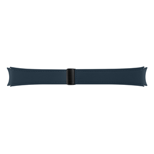 Samsung Galaxy Watch6 D-Buckle Hybrid Eco-Leather Band, M/L, tumši zila - Siksniņa pulkstenim ET-SHR94LNEGEU