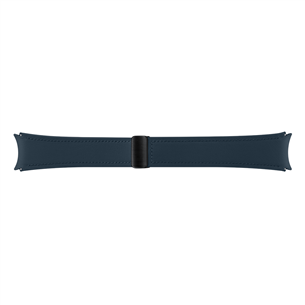 Samsung Galaxy Watch6 D-Buckle Hybrid Eco-Leather Band, M/L, tumši zila - Siksniņa pulkstenim