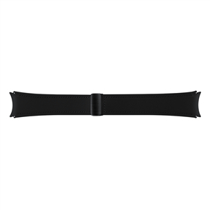 Samsung Galaxy Watch6 D-Buckle Hybrid Eco-Leather Band, M/L, melna - Siksniņa pulkstenim ET-SHR94LBEGEU