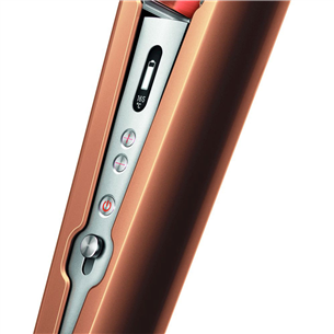 Dyson Corrale, 165-210 °C, copper - Cordless hair straightener