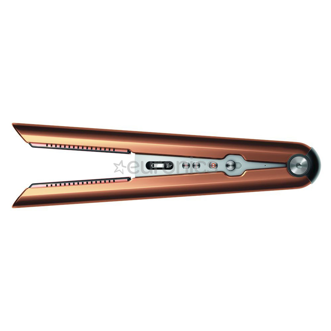 Dyson Corrale, 165-210 °C, copper - Cordless hair straightener