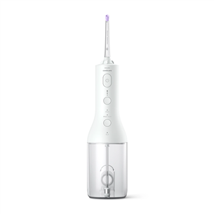 Philips Sonicare Cordless Power Flosser 3000, balta - Zobu starpu tīrītājs