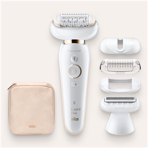 Braun Silk-epil 9 Flex, white/copper - Epilator