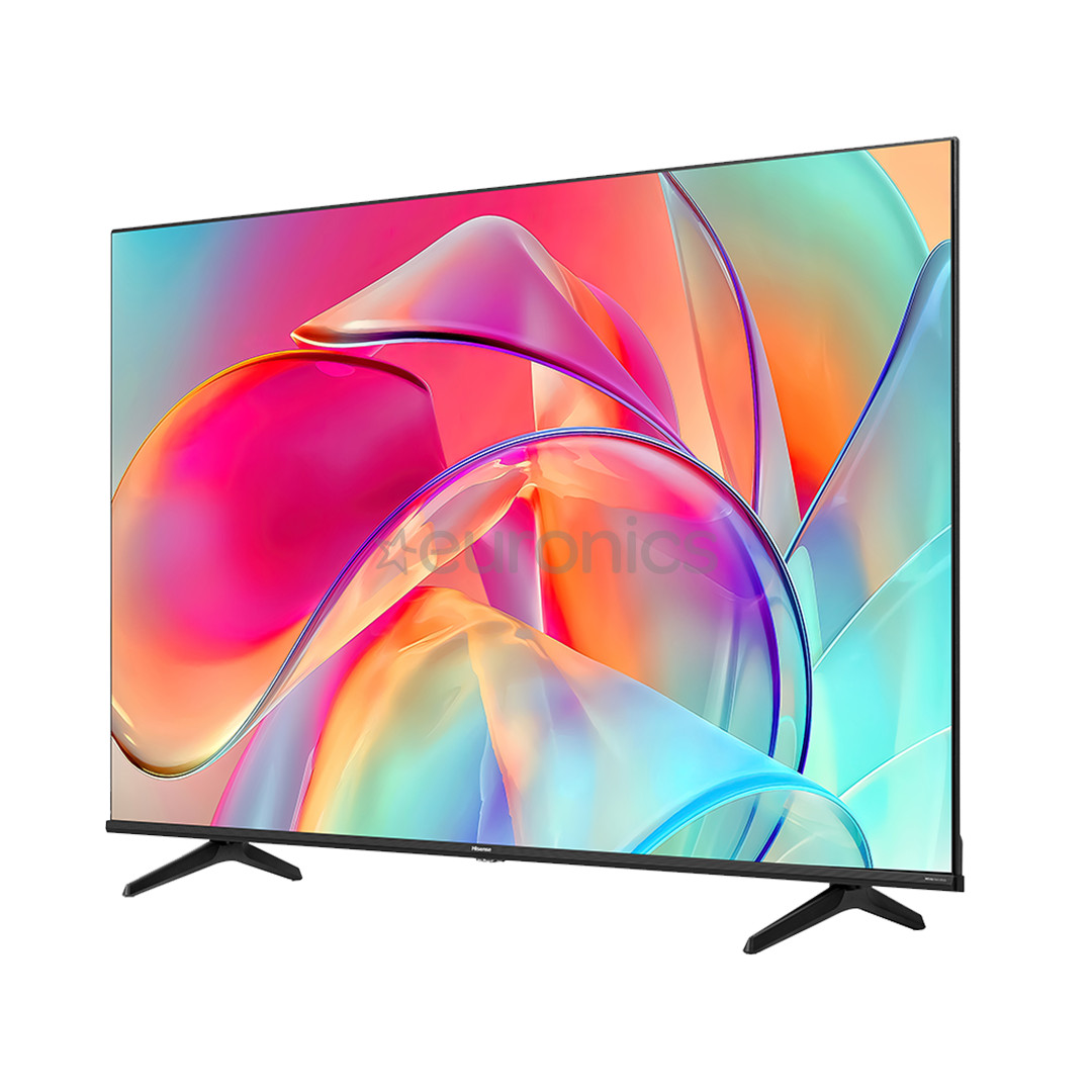 Hisense E7KQ, 43", Ultra HD, QLED, sānu statīvs, melna - Televizors