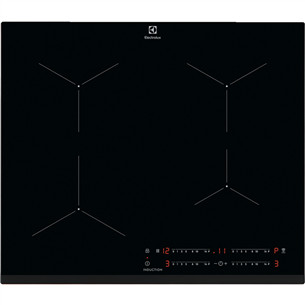 Electrolux 300. sērija, platums 59 cm, bez rāmja, melna - Iebūvējama indukcijas plīts virsma CIT61443