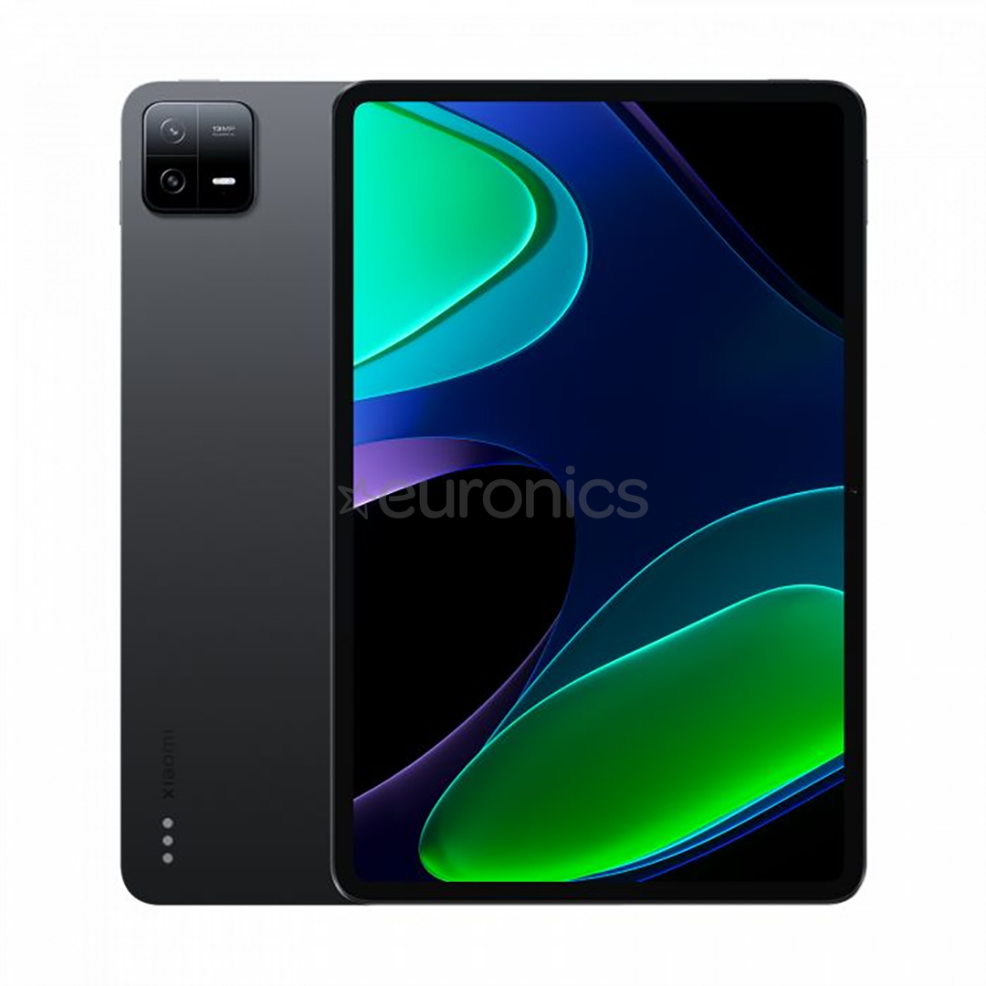 Xiaomi Pad 6, 11'', 6 GB / 128 GB, tumši/pelēka - Planšetdators