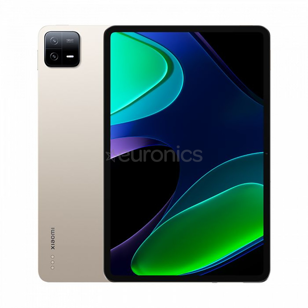 Xiaomi Pad 6, 11'', 6 ГБ / 128 ГБ, бежевый - Планшет
