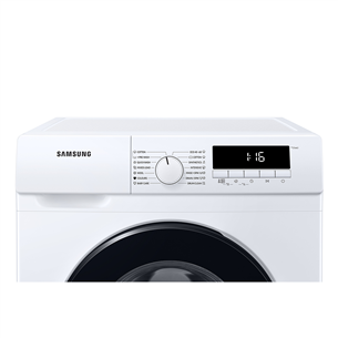 Samsung, 8 kg, dziļums 46.5 cm, 1400 apgr/min., balta - Veļas mazgājamā mašīna ar priekšējo ielādi