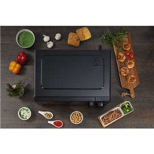 Hisense, 23 L, black - Microwave oven with grill