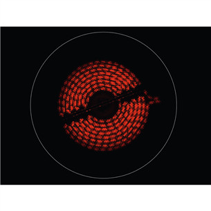 Electrolux 300 Domino, bez rāmja, platums 29 cm, melna - Iebūvējama keramiskā plīts virsma