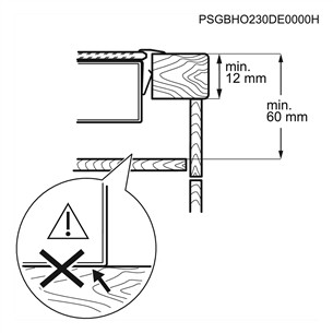 Electrolux 300 Domino, bez rāmja, platums 29 cm, melna - Iebūvējama keramiskā plīts virsma