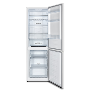Hisense NoFrost, 304 L, 186 cm, white - Refrigerator