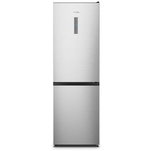 Hisense NoFrost, 304 L, augstums 186 cm, pelēka - Ledusskapis