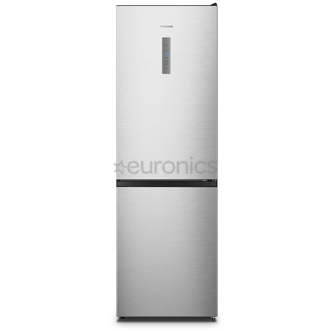 Hisense NoFrost, 304 л, высота 186 см, серый - Холодильник RB395N4BCE