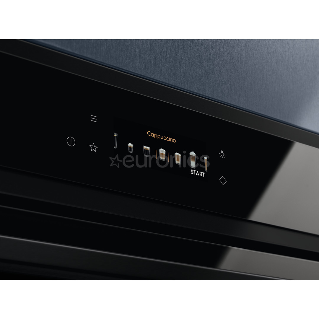 Electrolux Pure Black, черный - Интегрируемая кофемашина