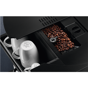 Electrolux Pure Black, melna - Iebūvējams kafijas automāts