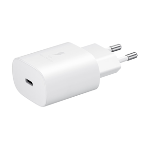 Samsung, USB-C, 25 W, white - Charger