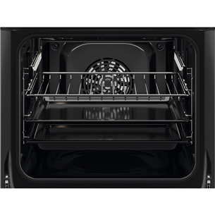 Electrolux 600 SteamBake, 65 L, black - Built-in oven