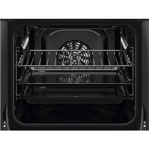 Electrolux 600 SteamBake, 65 л, черный - Интегрируемый духовой шкаф