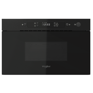 Whirlpool, 22 L, black - Built-in microwave oven MBNA900B