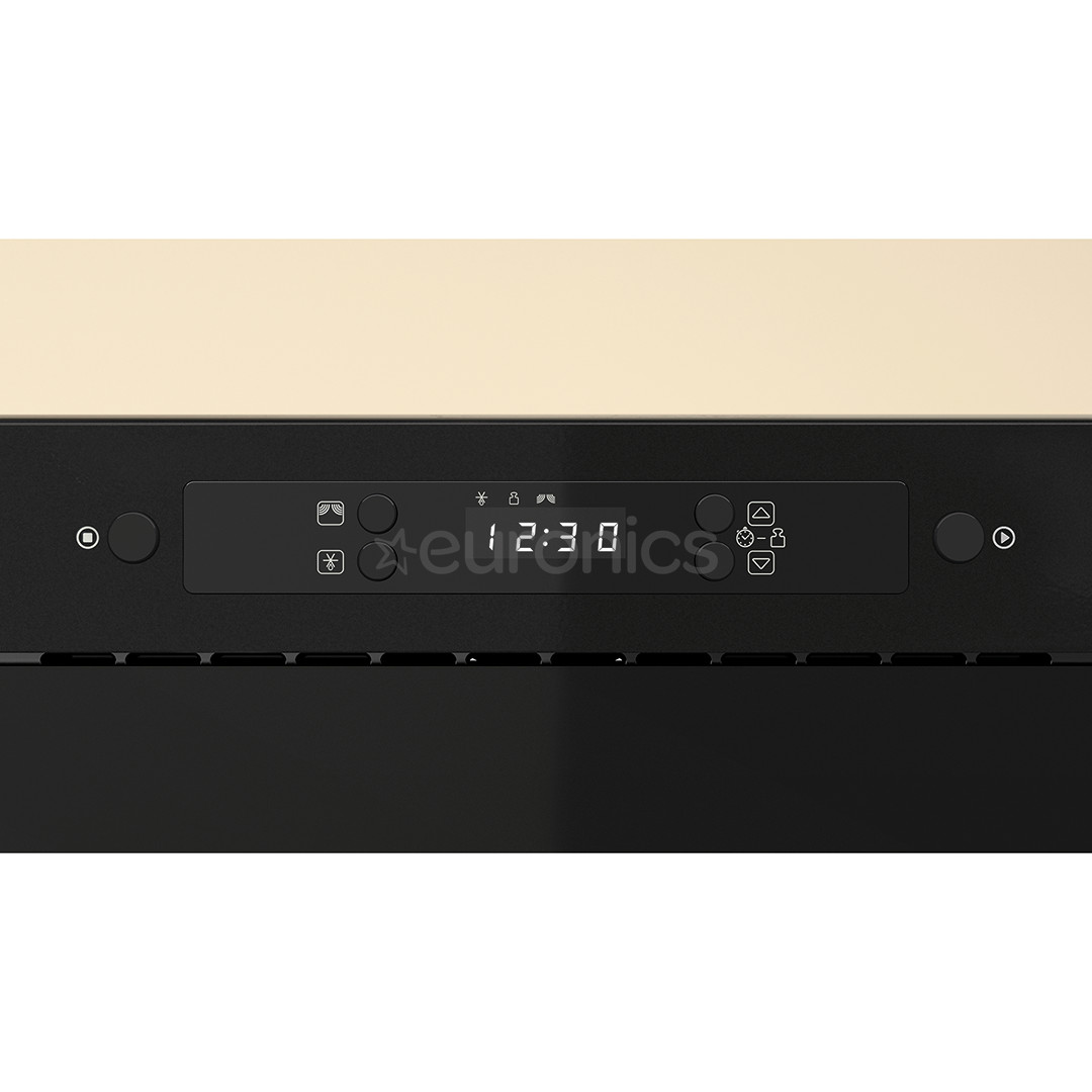 Whirlpool, 22 L, black - Built-in microwave oven