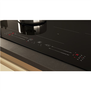 Whirlpool, platums 77 cm, melna - Iebūvējama indukcijas plīts virsma