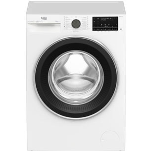 Beko, AquaTech, 8 kg, dziļums 55 cm, 1400 apgr/min., balta - Veļas mazgājamā mašīna ar priekšējo ielādi B5WFU78418WB