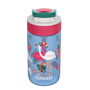 Kambukka Lagoon Blue Flamingo, 400 ml - Pudele bērniem